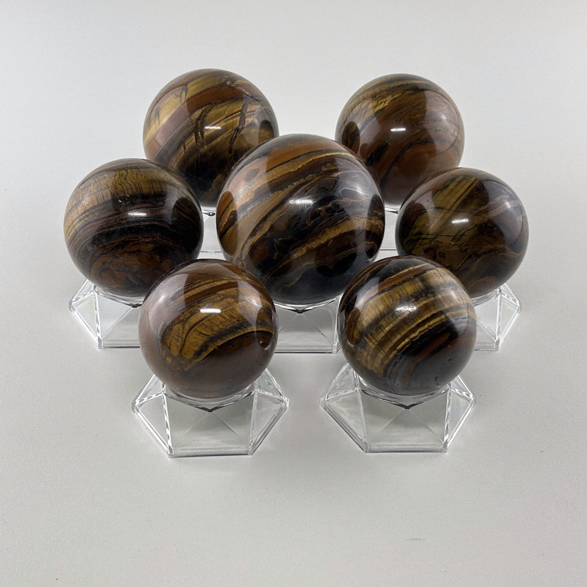 Tiger's eye beads