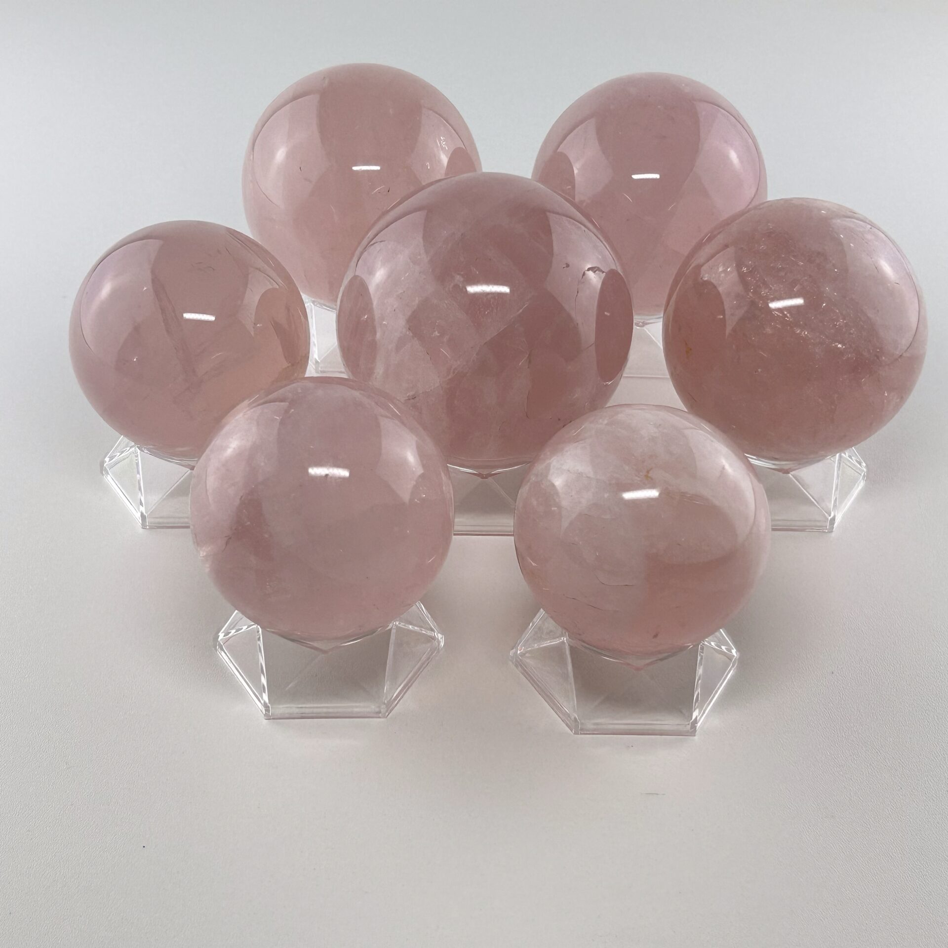 ROSENQUARZ Kugeln
